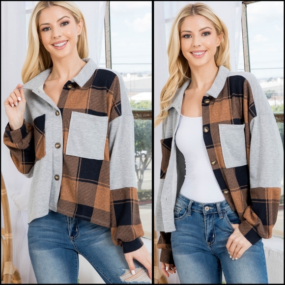 Jackets & Blazers - SOLD OUT Plaid Mix Jacket